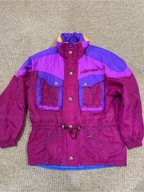 vintage Ellesse ski jacket size M 90’s jacket y2k